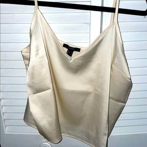 Forever 21 Silky Crop Top